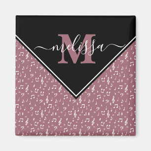 Musik-Symbole personalisierter Magnet