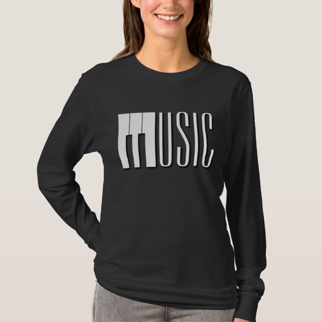 Musik T-Shirt (Vorderseite)