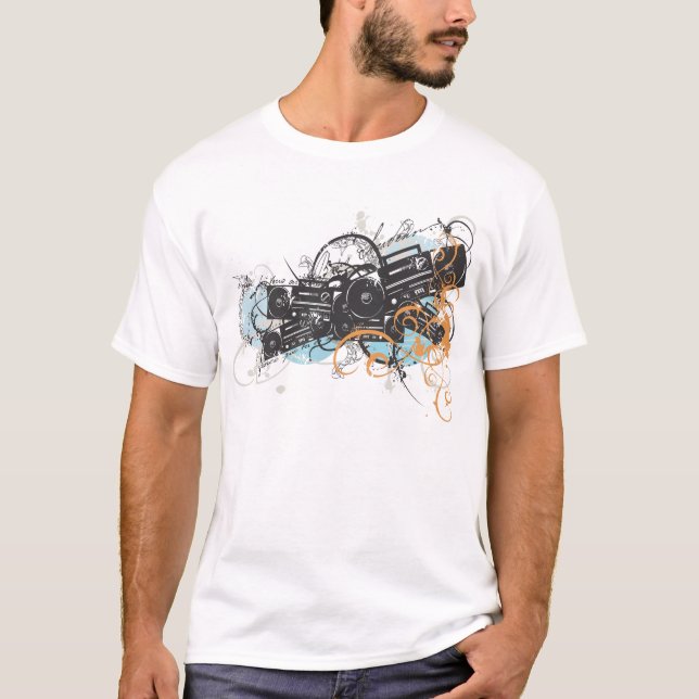Musik-T - Shirt (Vorderseite)