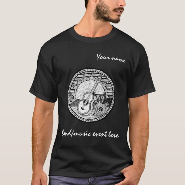 Musik-T - Shirt (Vorderseite)