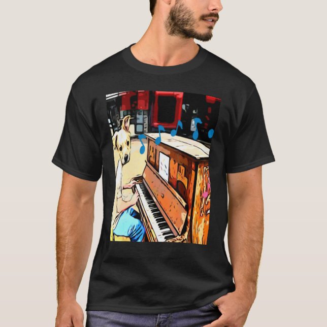 Musik T-Shirt (Vorderseite)