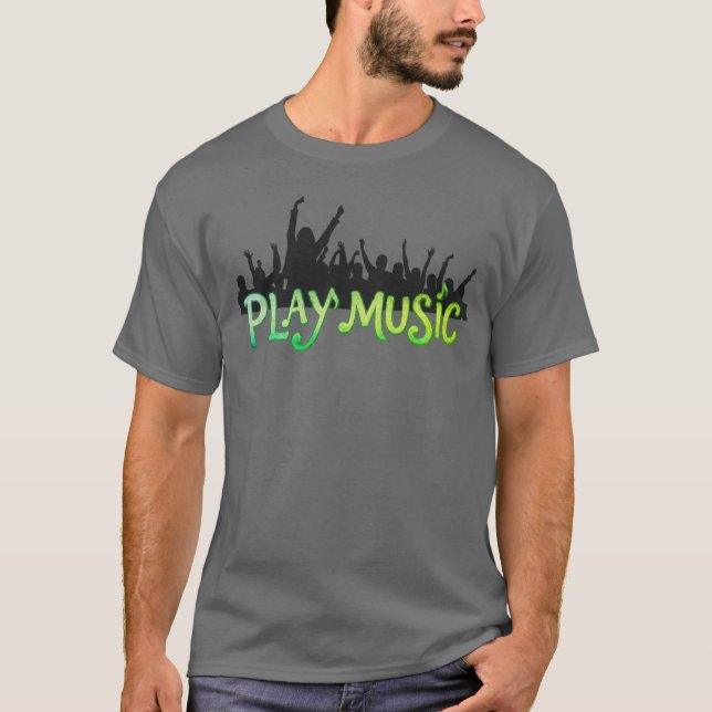 Musik-T-Shirt T-Shirt (Vorderseite)