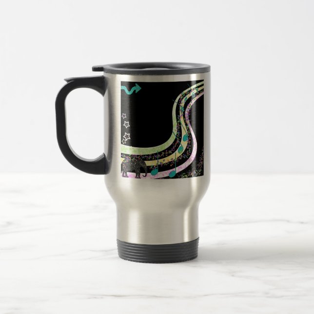 Musik-Tasse 3 Reisebecher (Links)