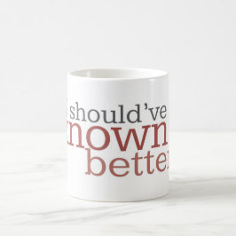 Musik-Tasse |, das ich besser gekannt haben sollte Tasse