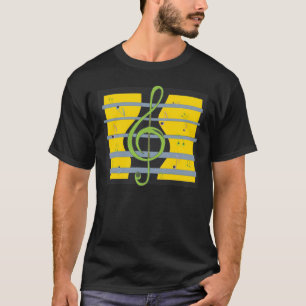 Musik-Thema-Entwurfs-T - Shirt