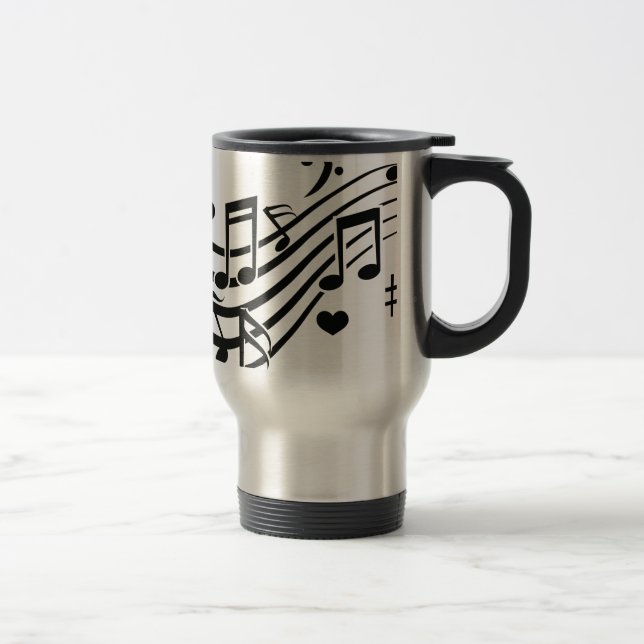 Musik-Thema Reisebecher (Rechts)