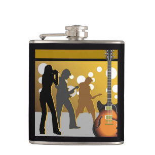 Musik-Theme Flask 615 Nashville Flask Flachmann