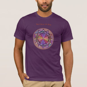 Musik-Theorie-Kreis der Fünftel-Mandala T-Shirt