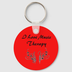 Musik-Therapie Schlüsselanhänger