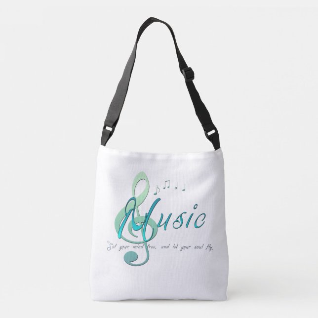 Musik Tragetaschen Mit Langen Trägern (Rückseite)