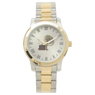 Musik und Gramophon Armbanduhr