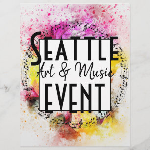 Musik und Kunst Flyer