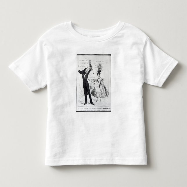 Musik und Liebe oder zwei rivalisierende Kleinkind T-shirt (Vorderseite)