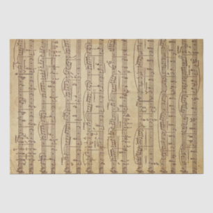 Musik und Lied Seidenpapier