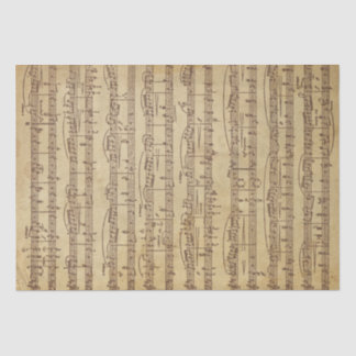 Musik und Lied Seidenpapier