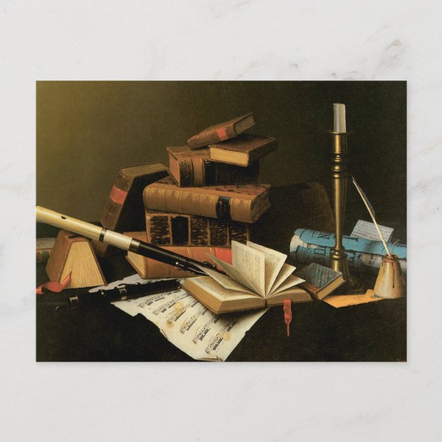 Musik und Literatur Postkarte (Vorderseite)