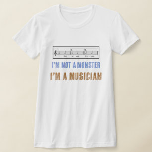 Musik und Literatur spielt eine Rolle, die ich ger T-Shirt