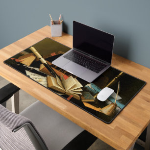 Musik und Literatur von William Harnett, Bildende  Schreibtischunterlage