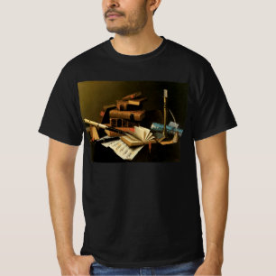Musik und Literatur von William Harnett, Bildende T-Shirt
