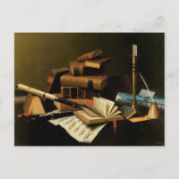 Musik und Literatur von William Harnett, Fine Art
