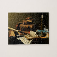 Musik und Literatur von William Harnett, Fine Art