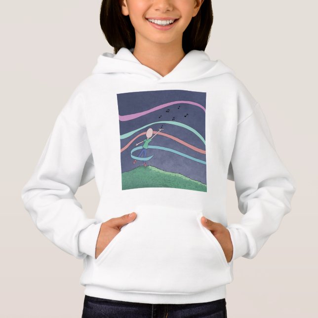 Musik und Melody Hoodie (Vorderseite)