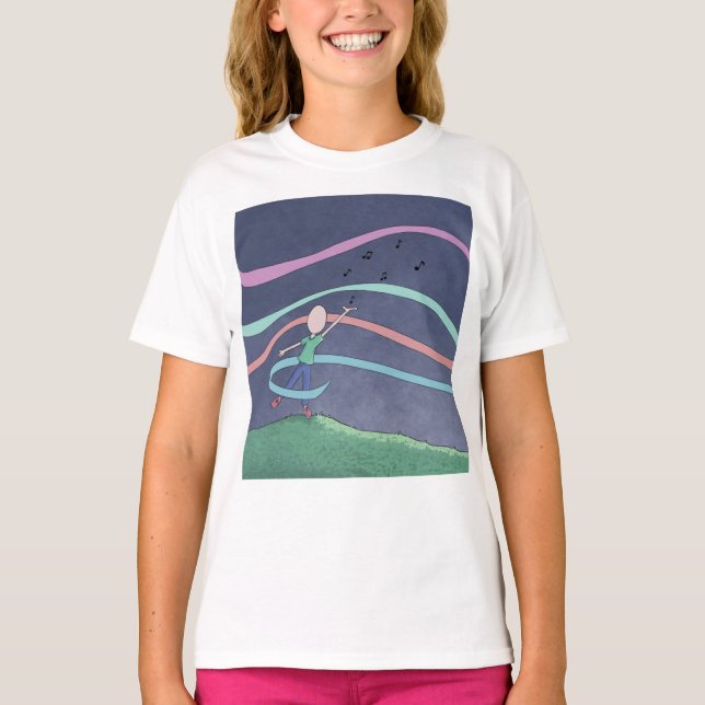 Musik und Melody-T - Shirt (Vorderseite)