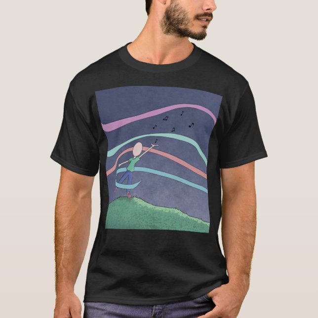 Musik und Melody-T - Shirt (Vorderseite)
