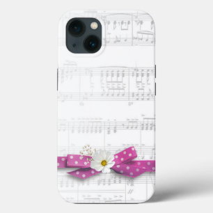 Musik und Polka Dot Ribbon Case-Mate iPhone Hülle