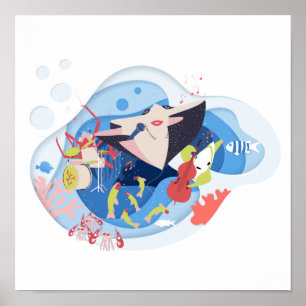 Musik unter dem Song "Sea Animals" Poster