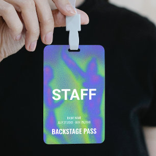 Musik Veranstaltung Party Backstage Pass Eventpers Ausweis