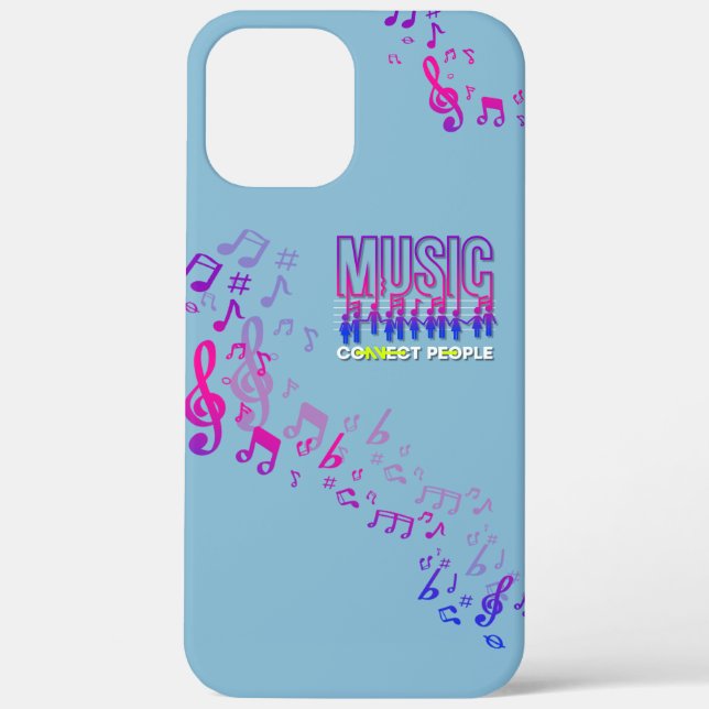 Musik verbindet Menschen | Case-Mate iPhone Hülle (Rückseite)