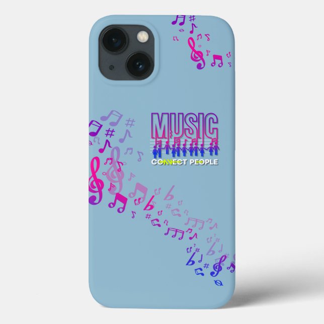 Musik verbindet Menschen | Case-Mate iPhone Hülle (Rückseite)