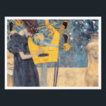 Musik von Gustav Klimt Fotodruck<br><div class="desc">Musik von Gustav Klimt mit weißer Grenze</div>