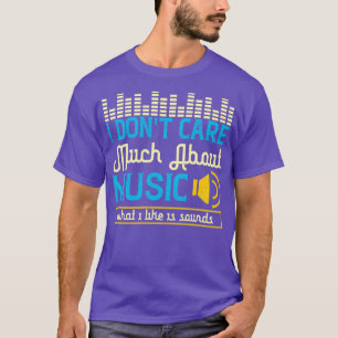 Musik Was ich mag sind Sounds T-Shirt