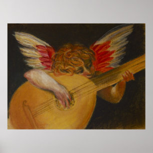 Musik wird gut als die Rede von Engeln bezeichnet Poster