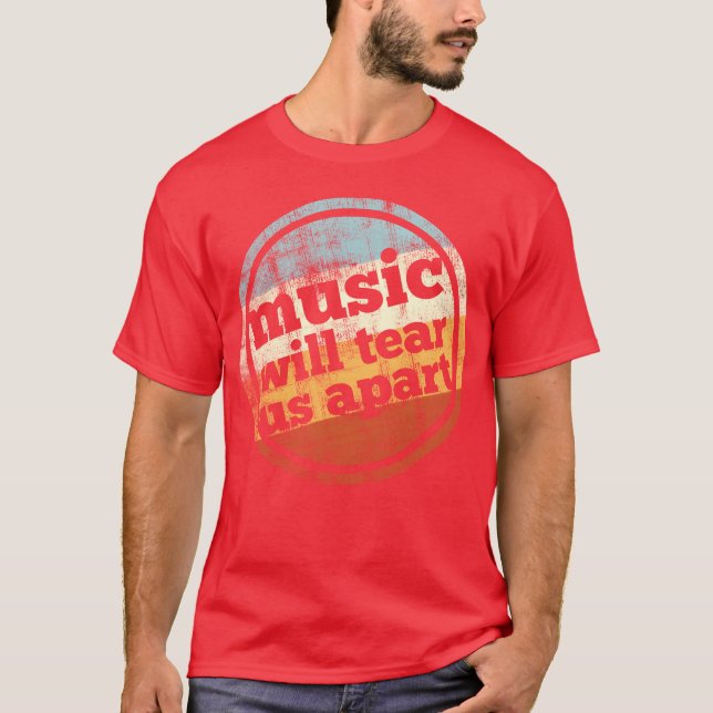 Musik wird uns auseinander bringen Junge T-Shirt (Vorderseite)