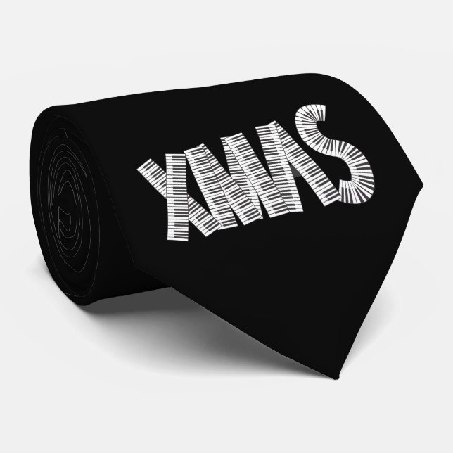 MUSIK XMAS KRAWATTE (Gerollt)
