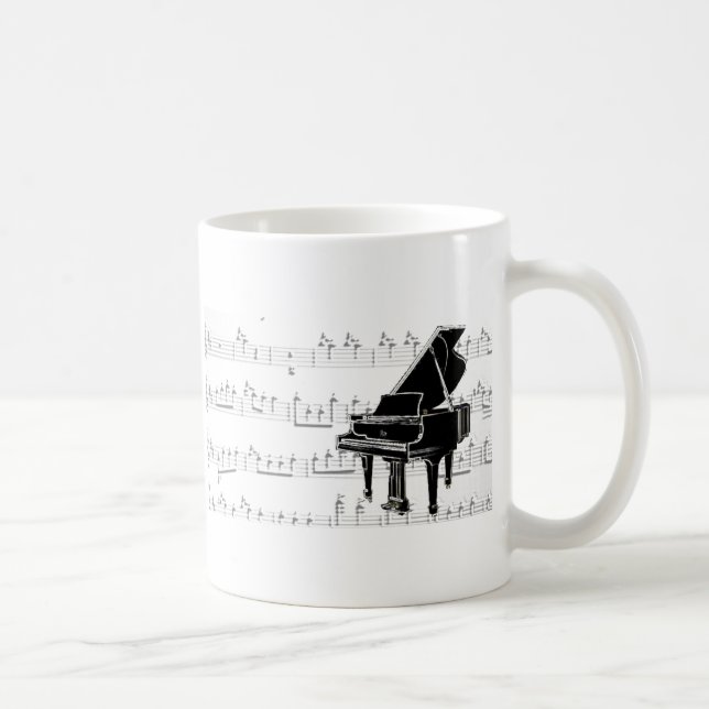 Musik zu meinen Ohren Kaffeetasse (Rechts)