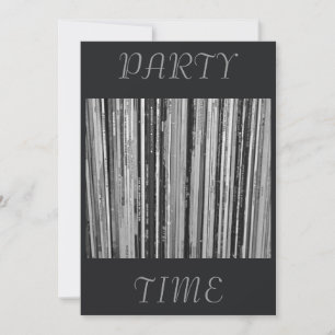 Musikalben/LP’s Party Time Einladung