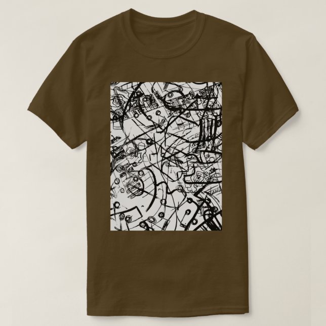 musikalisch eingefasst T-Shirt (Design vorne)