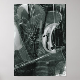 Musikalisch - Foto Print Poster