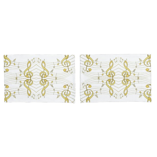 musikalisch kissenbezug (Vorderseite-Set)