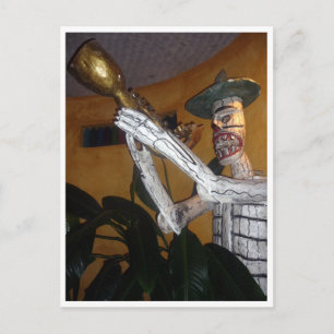 musikalisch muerte postkarte