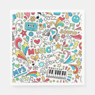musikalisch serviette