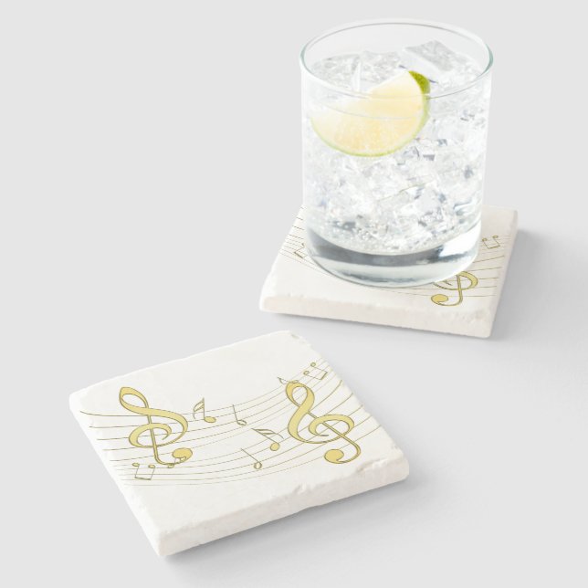 musikalisch steinuntersetzer (Seitenansicht)