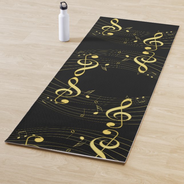 musikalisch yogamatte (Beispiel)