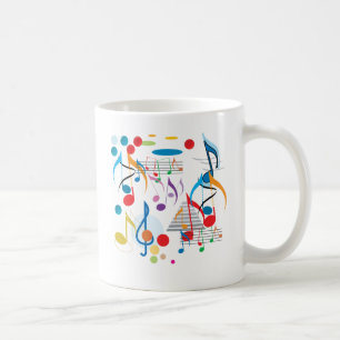 Musikalische Anmerkungen Kaffeetasse