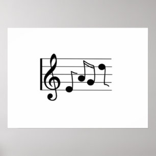 Musikalische Anmerkungen Poster