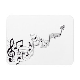Musikalische Anmerkungs-Magnet Magnet